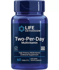 Two-Per-Day Dagligt Multivitamin baksida