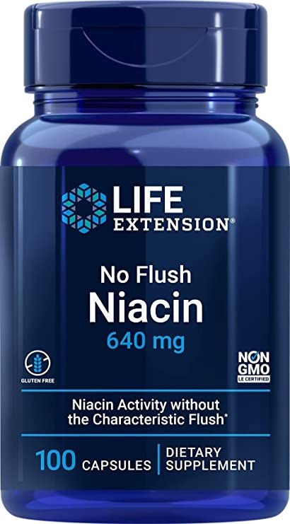 No Flush Niacin – Vitamin B3 framsida