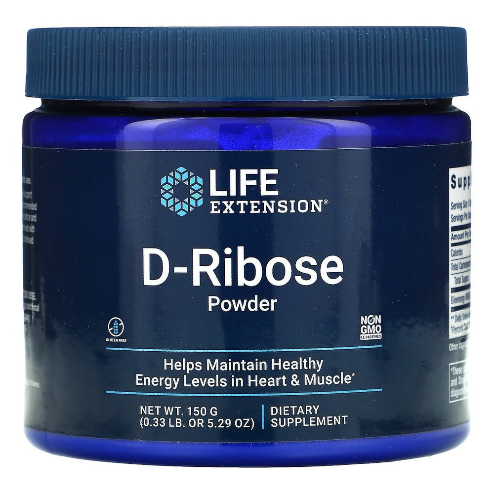 D-Ribose Powder – Cellulär energi framsida