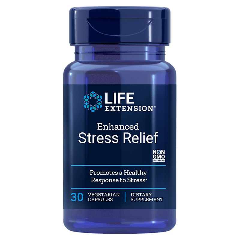 Life Extension Enhanced Stress Relief öppen förpackning