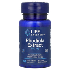 Rhodiola Extract – 250 mg baksida näringsfakta