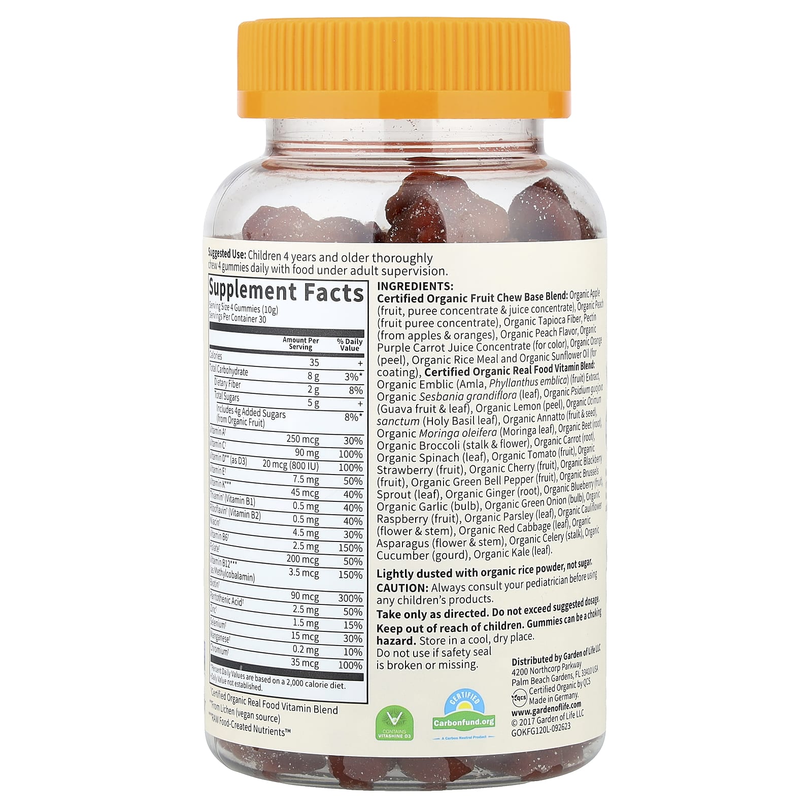 Garden of Life - mykind Organics Kids Multi Gummies