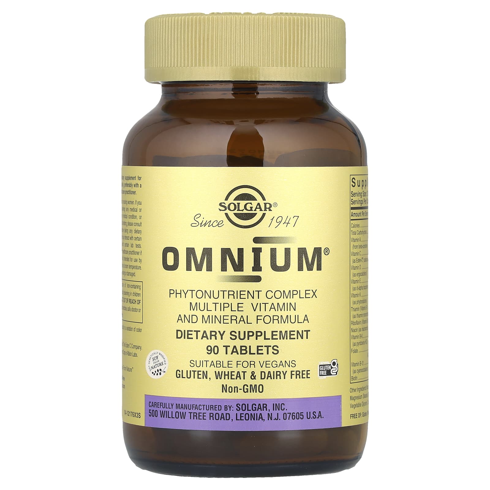 Omnium Phytonutrient Complex 90 tabletter framsida