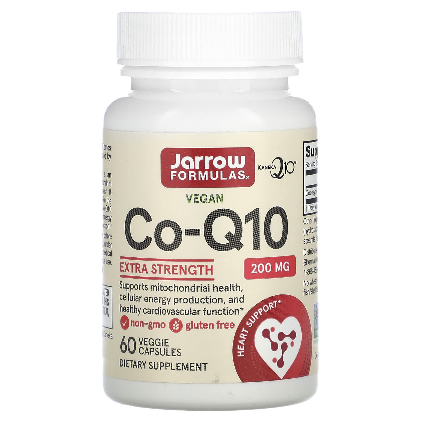 Co-Q10 100 mg baksida näringsfakta