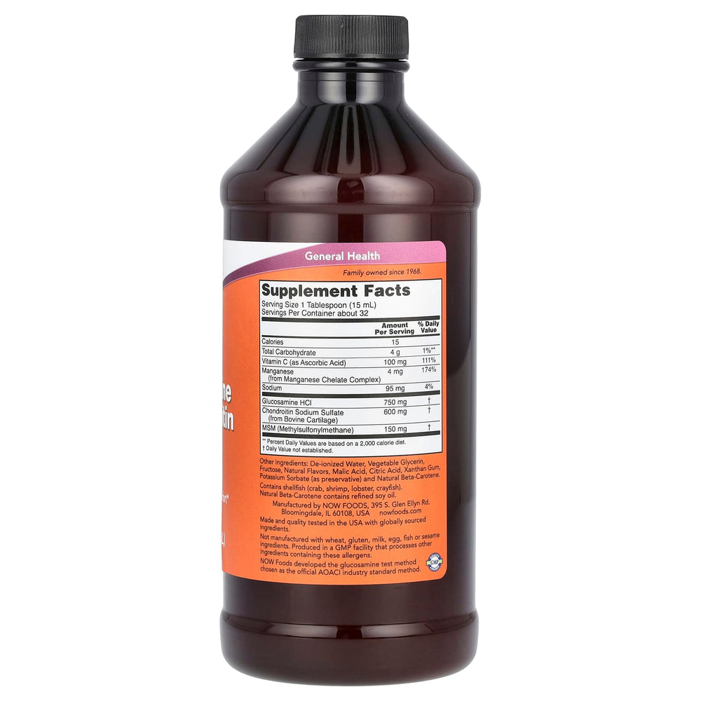 Glukosamin & Kondroitin produktflaska