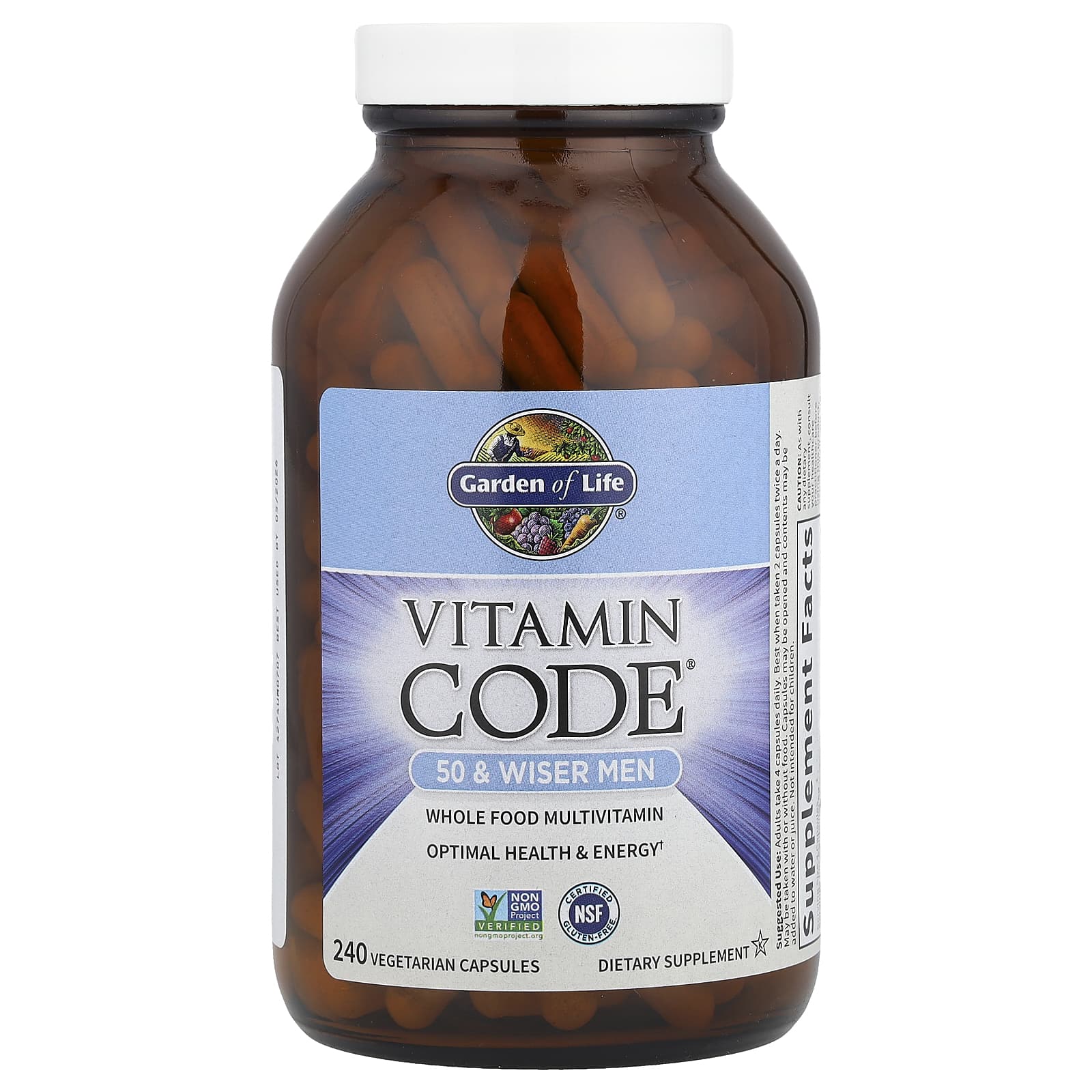 Garden Of Life - Vitamin Code 50 & Wiser Men