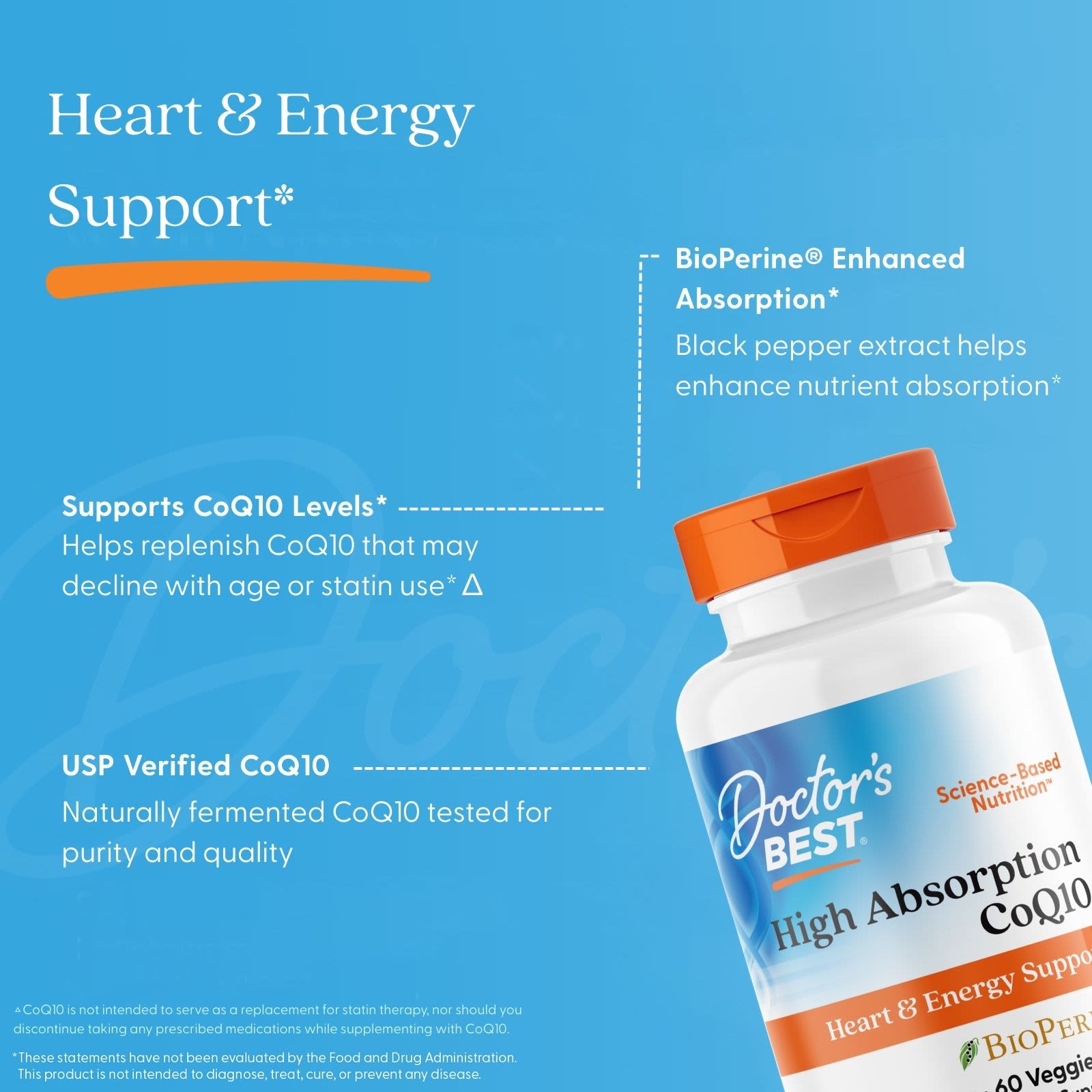 Doctor'S Best - High Absorption CoQ10 With Bioperine
