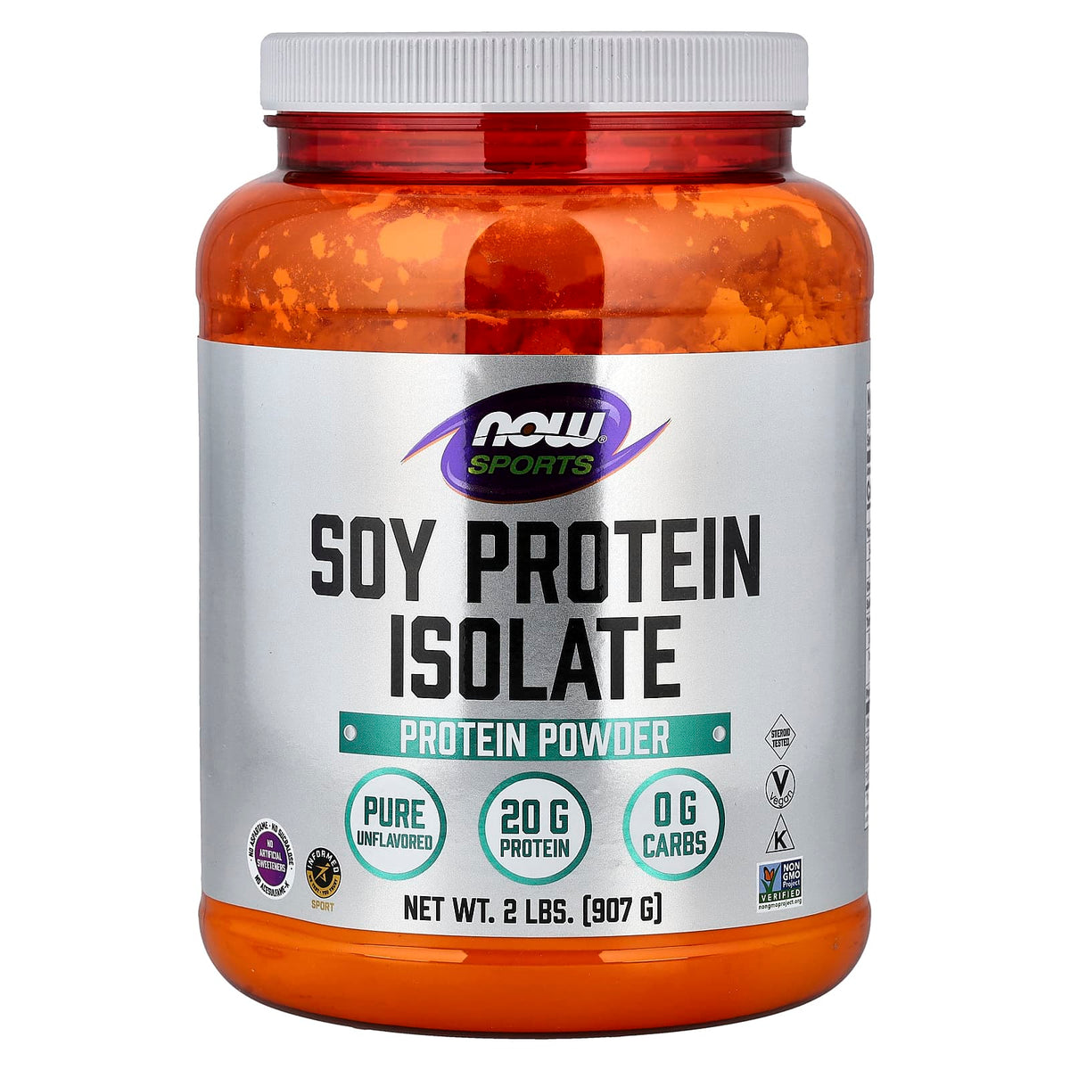 Soy Protein Isolate Smakfritt baksida