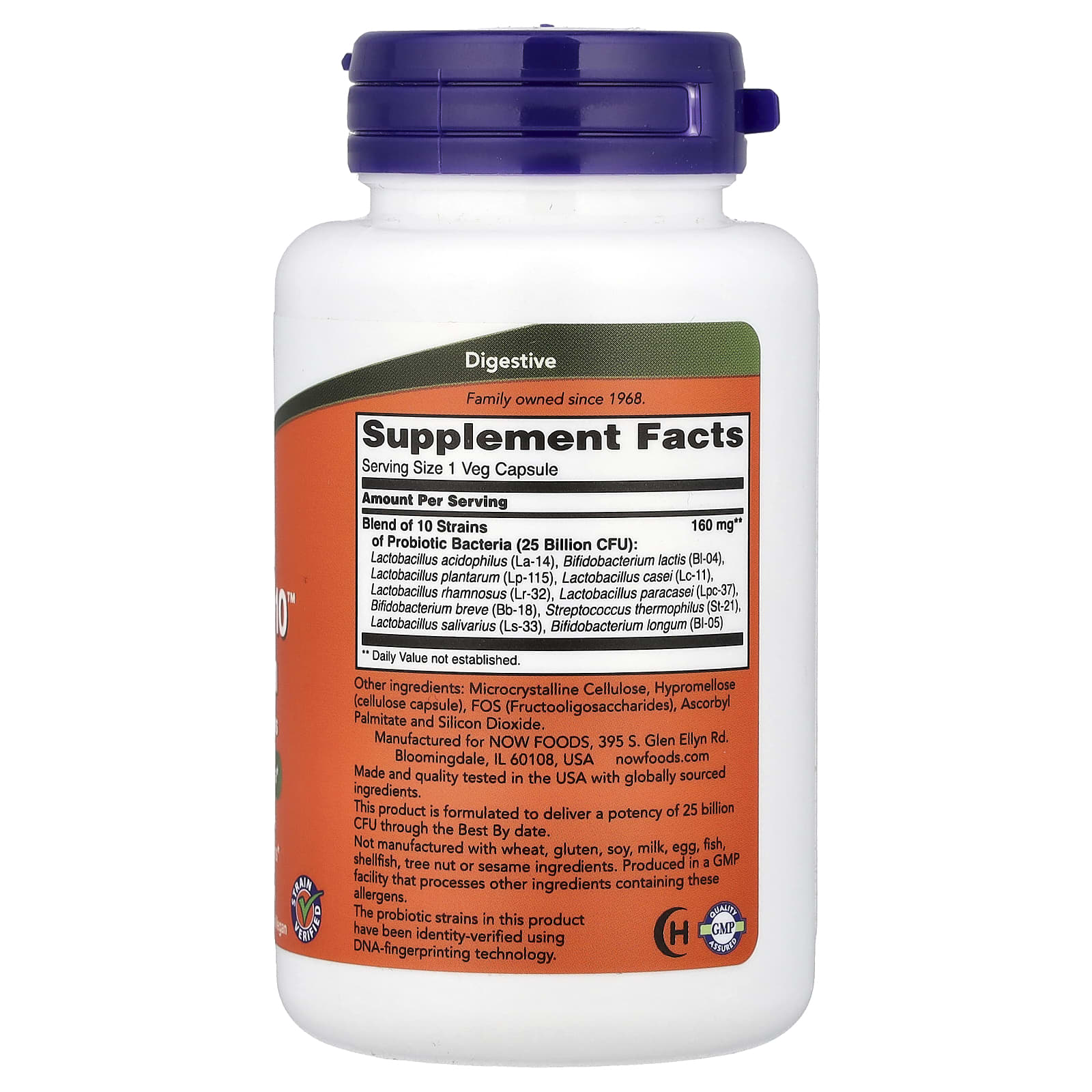 NOW Foods - Probiotic-10 25 Billion