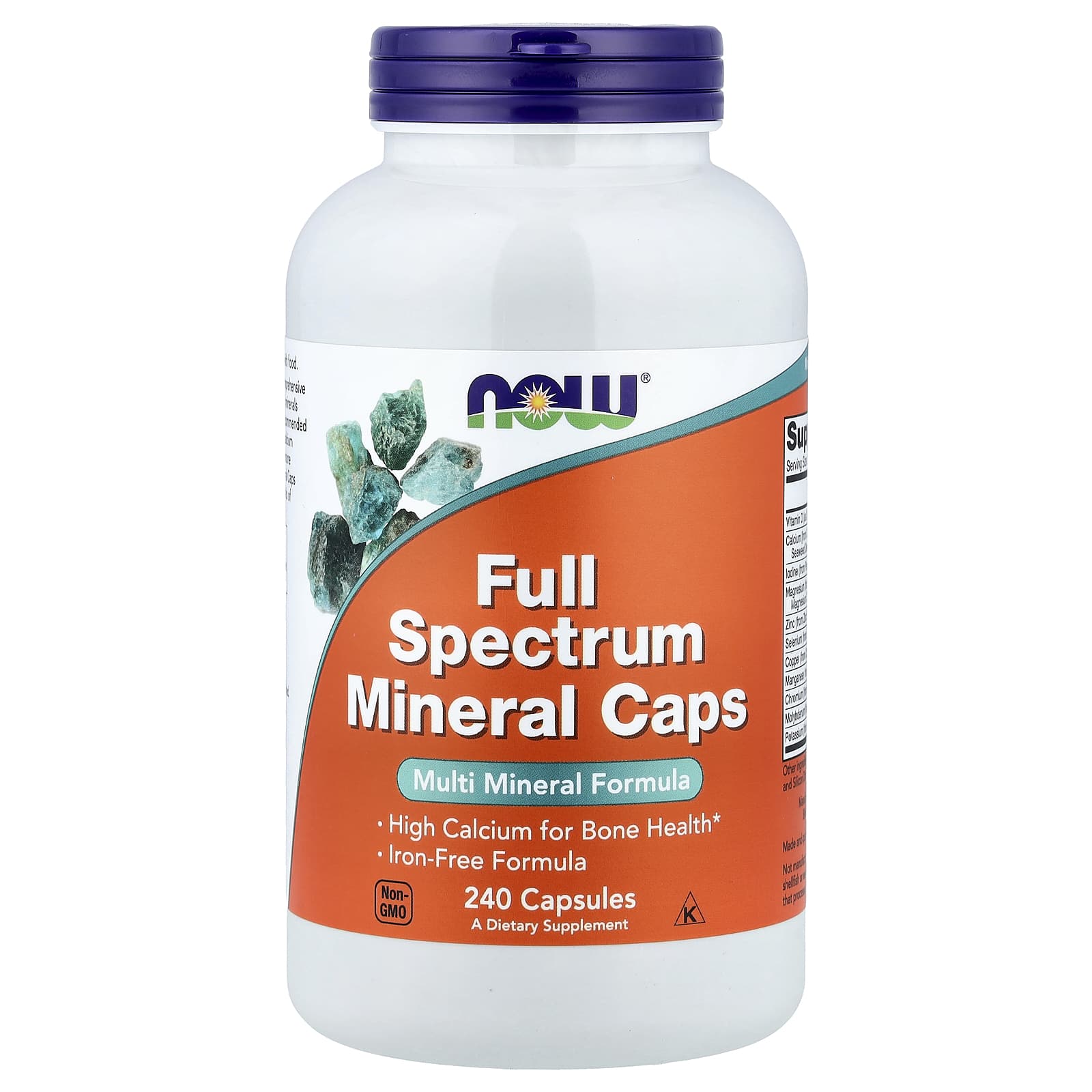 Full Spectrum Minerals – Järnfri baksida