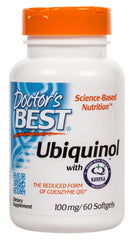 Doctor's Best - Ubiquinoli Kanekalta, 100mg - 60 Kapselia
