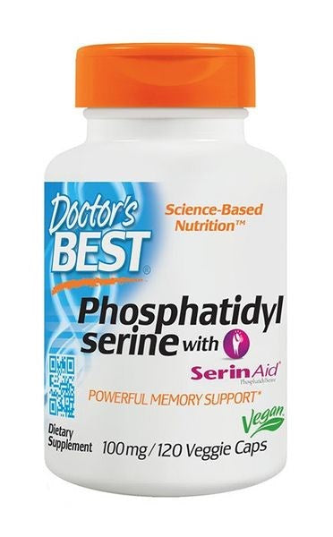 Doctor's Best - Phosphatidyl Serine - 120 Vcaps