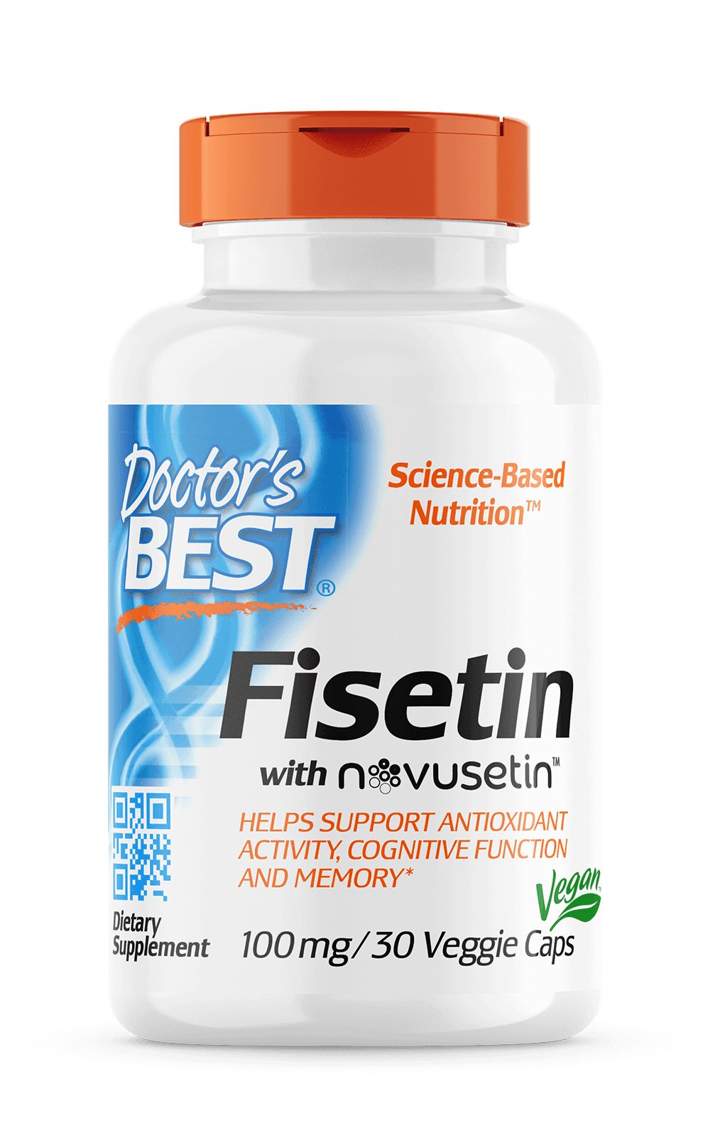 Fisetin med Novusetin 100 mg framsida