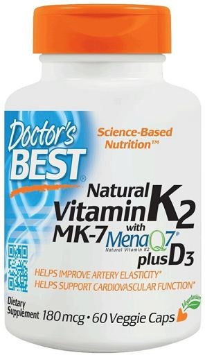 Doctor's Best Natural Vitamin K2 MK7 framsida