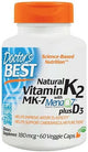 Doctor's Best Natural Vitamin K2 MK7 framsida
