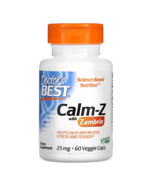 Doctor's Best - Calm-Z With Zembrin - 60 Vcaps