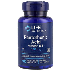 Life Extension - Pantothenic Acid - 100 Vcaps