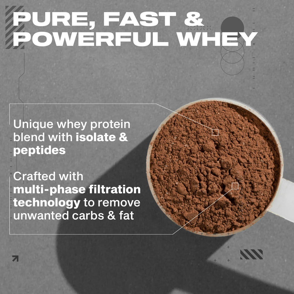 Nitro-Tech Whey Protein Vanilj öppen burk