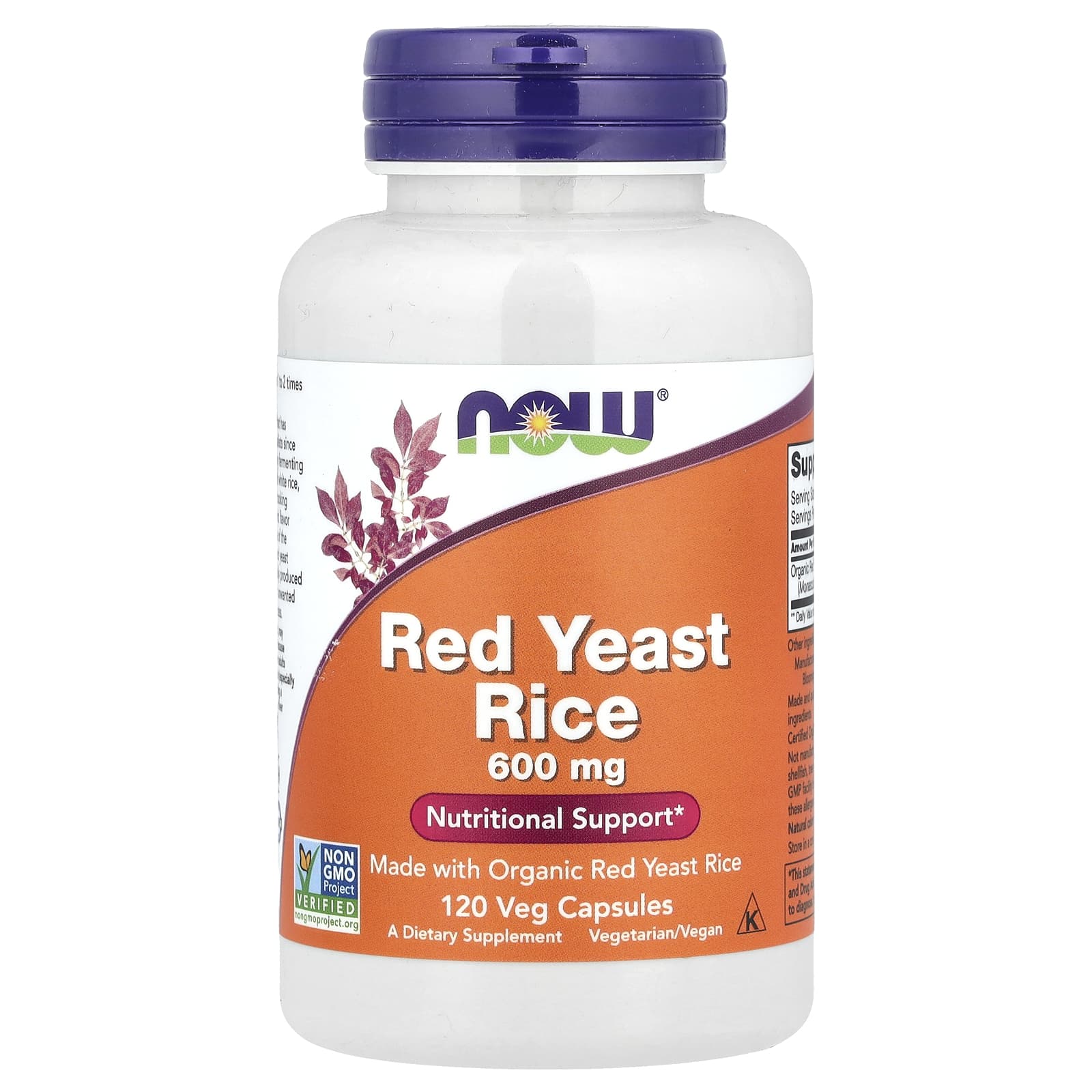 NOW Foods - Red Yeast Rice 600mg