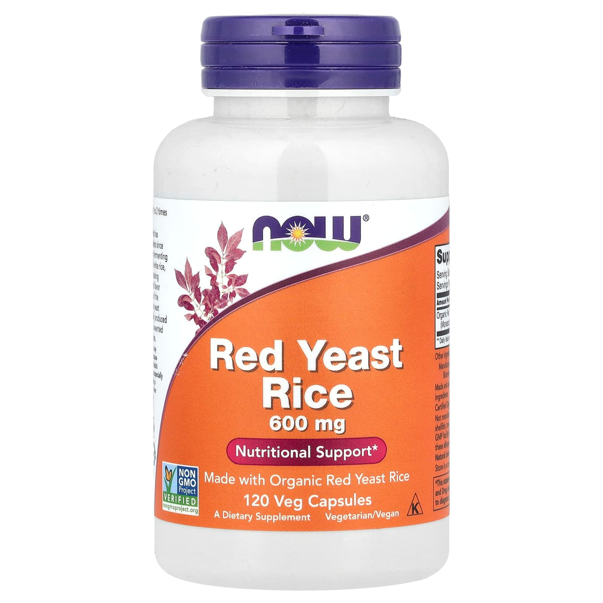 NOW Foods - Red Yeast Rice 600mg