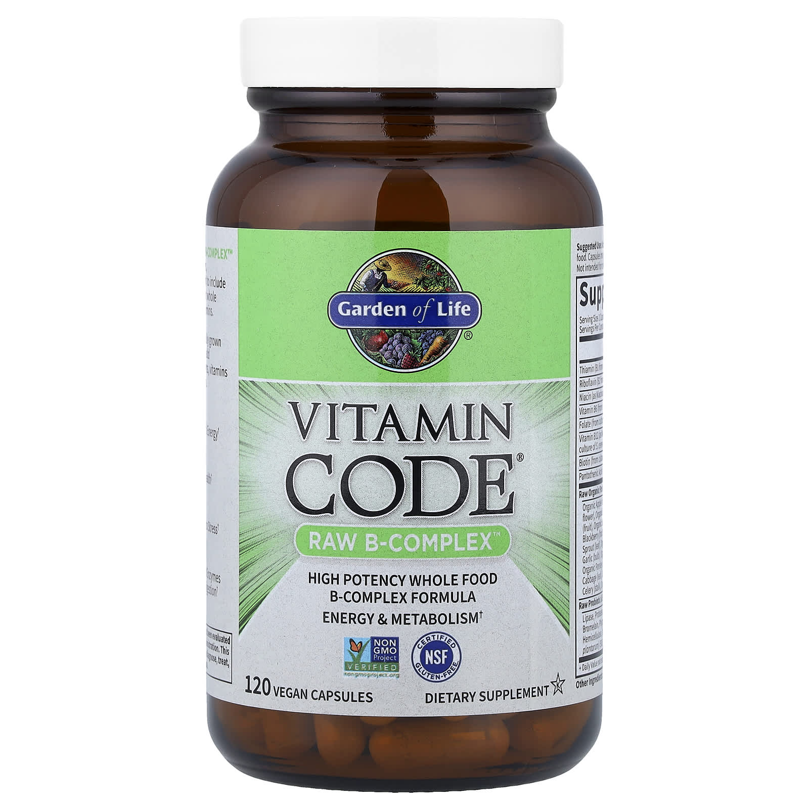 Garden of Life Vitamin Code Raw B-Complex dosering