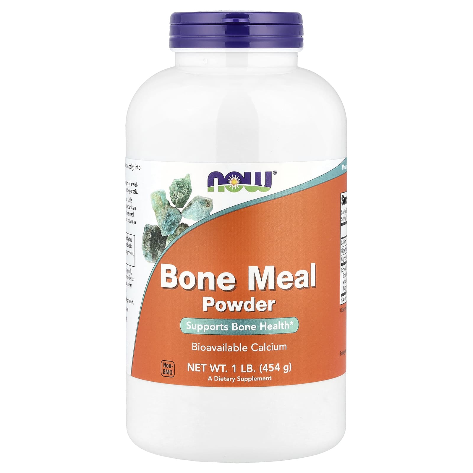NOW Foods - Bone Meal Powder - 454g