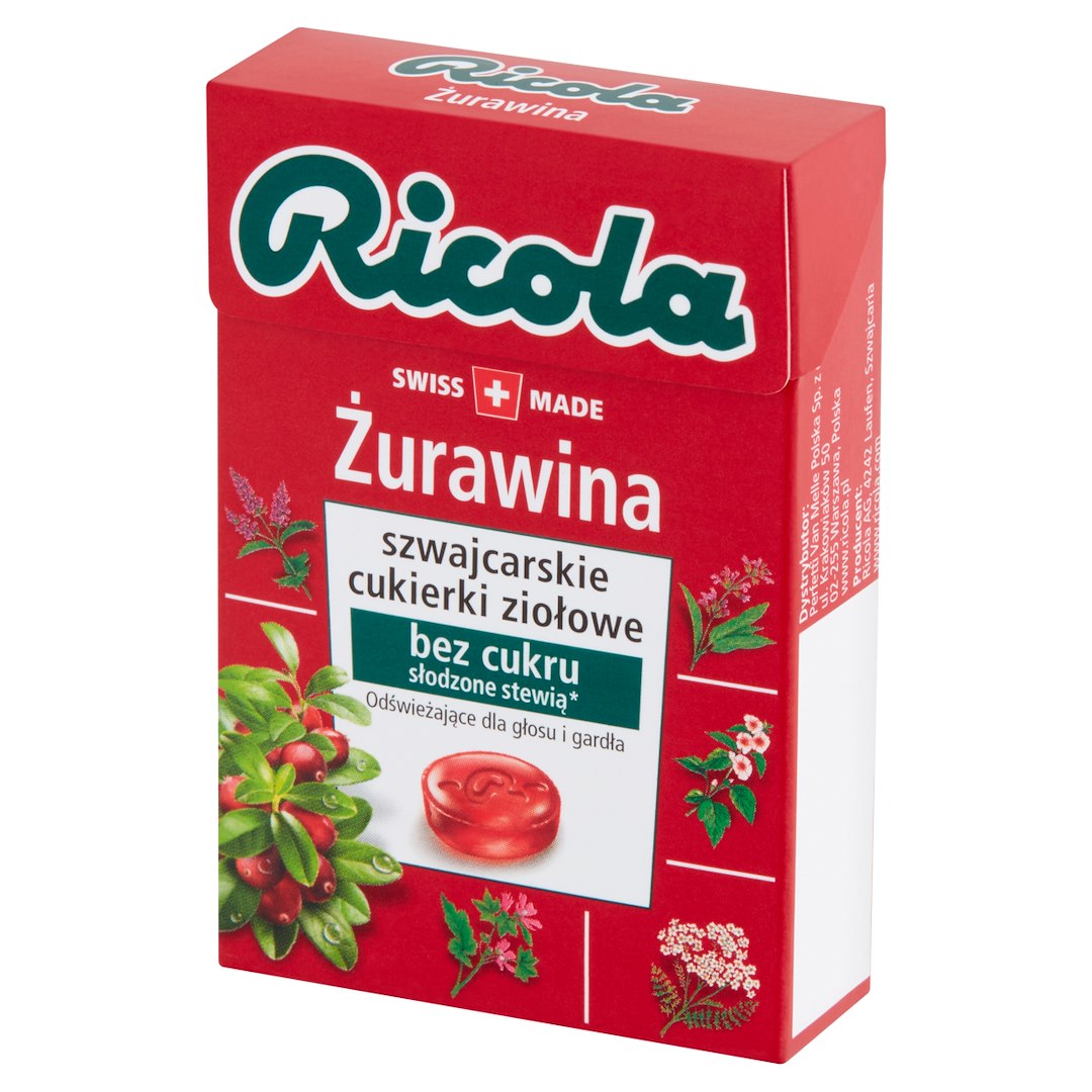 Ricola - Sukkerfri Urtekandis