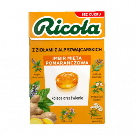 Ricola - Sukkerfri Urtekandis
