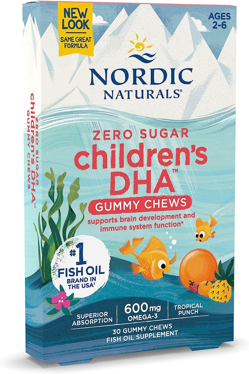 Children's DHA Xtra ingredienser lista