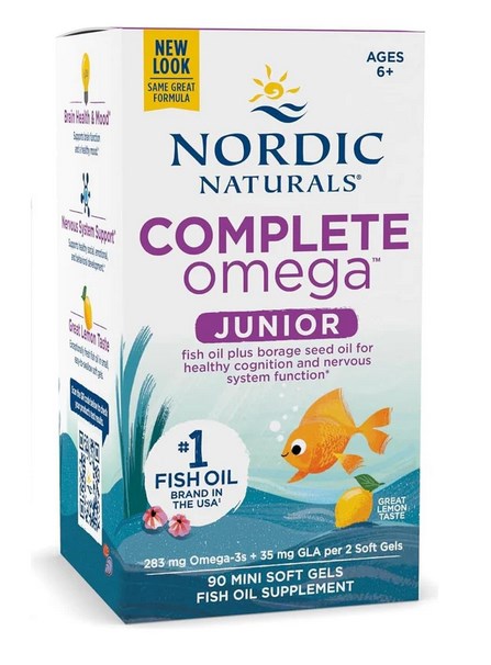 Nordic Naturals - Complete Omega™ Junior - 90 kapselia