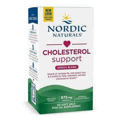 Cholesterol Support – Omega-3, röd risgjäst & CoQ10 framsida
