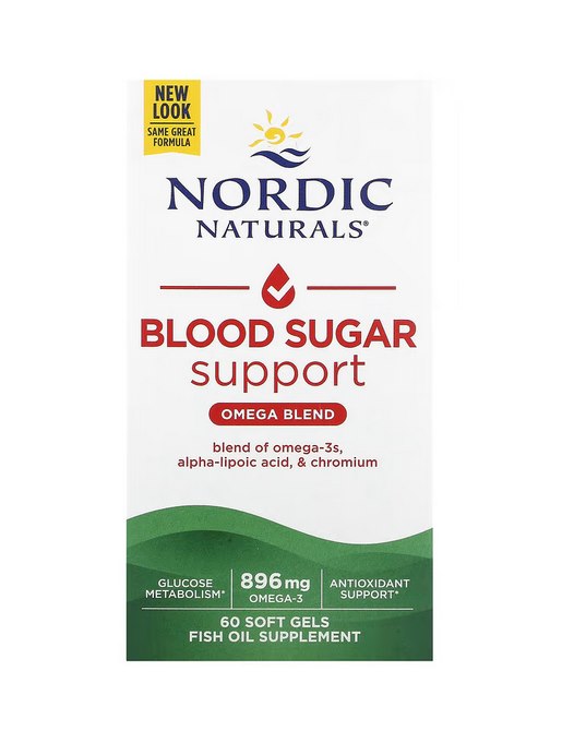 Nordic Naturals - Omega Verensokeri, 896mg - 60 Kapselia