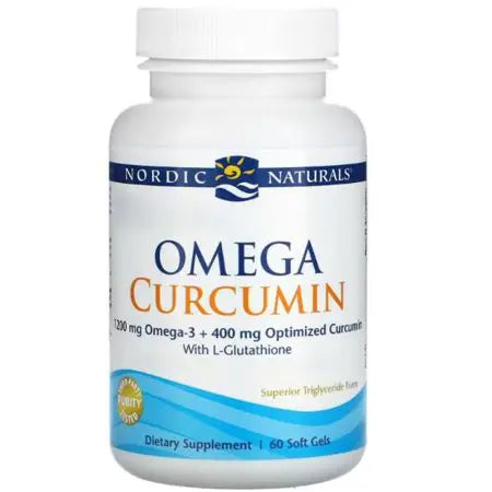 Nordic Naturals - Ultimate Omega + Curcumin - 60 Sgels