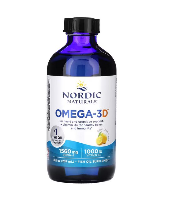 Nordic Naturals - Omega-3 Liquid