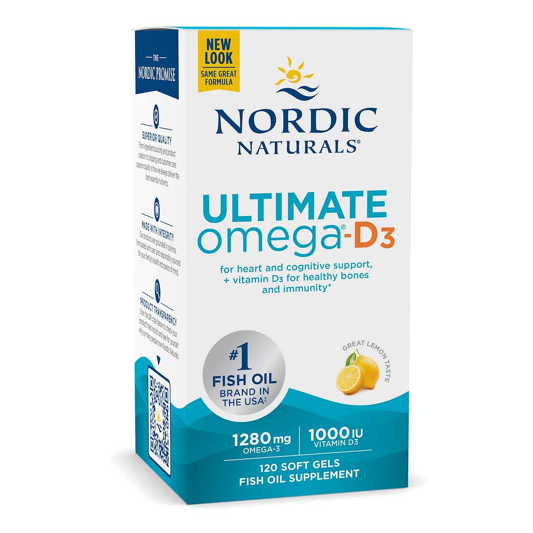 Ultimate Omega-D3 Citron framsida