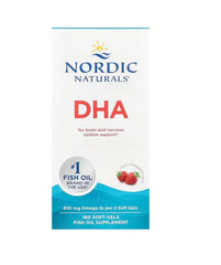 Nordic Naturals - DHA, 830mg Jordbær - 180 Kapsler