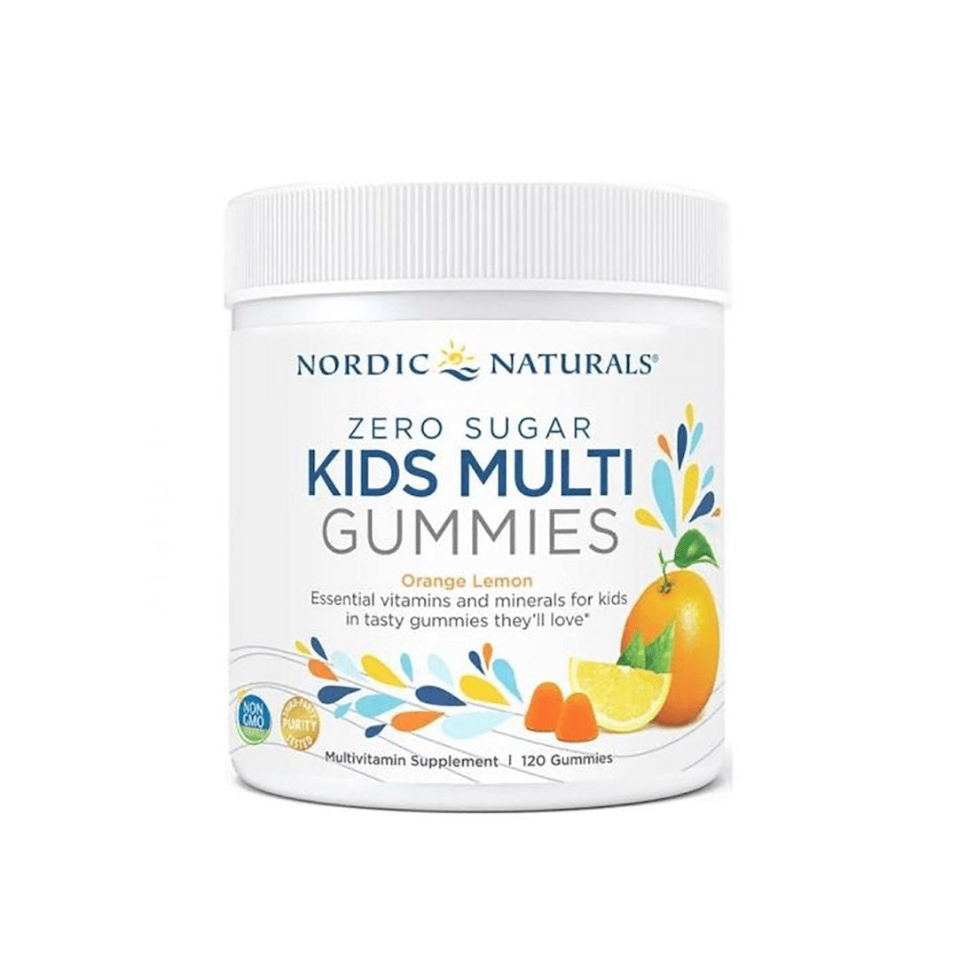 Nordic Naturals - Kids Multi Zero Sugar Orange Lemon - 120 Gummies