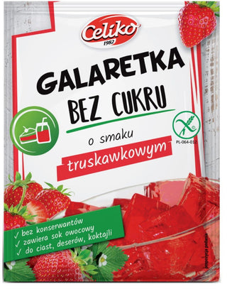 Celiko - Gummy Strawberry Sugar-Free Gluten-Free 14g