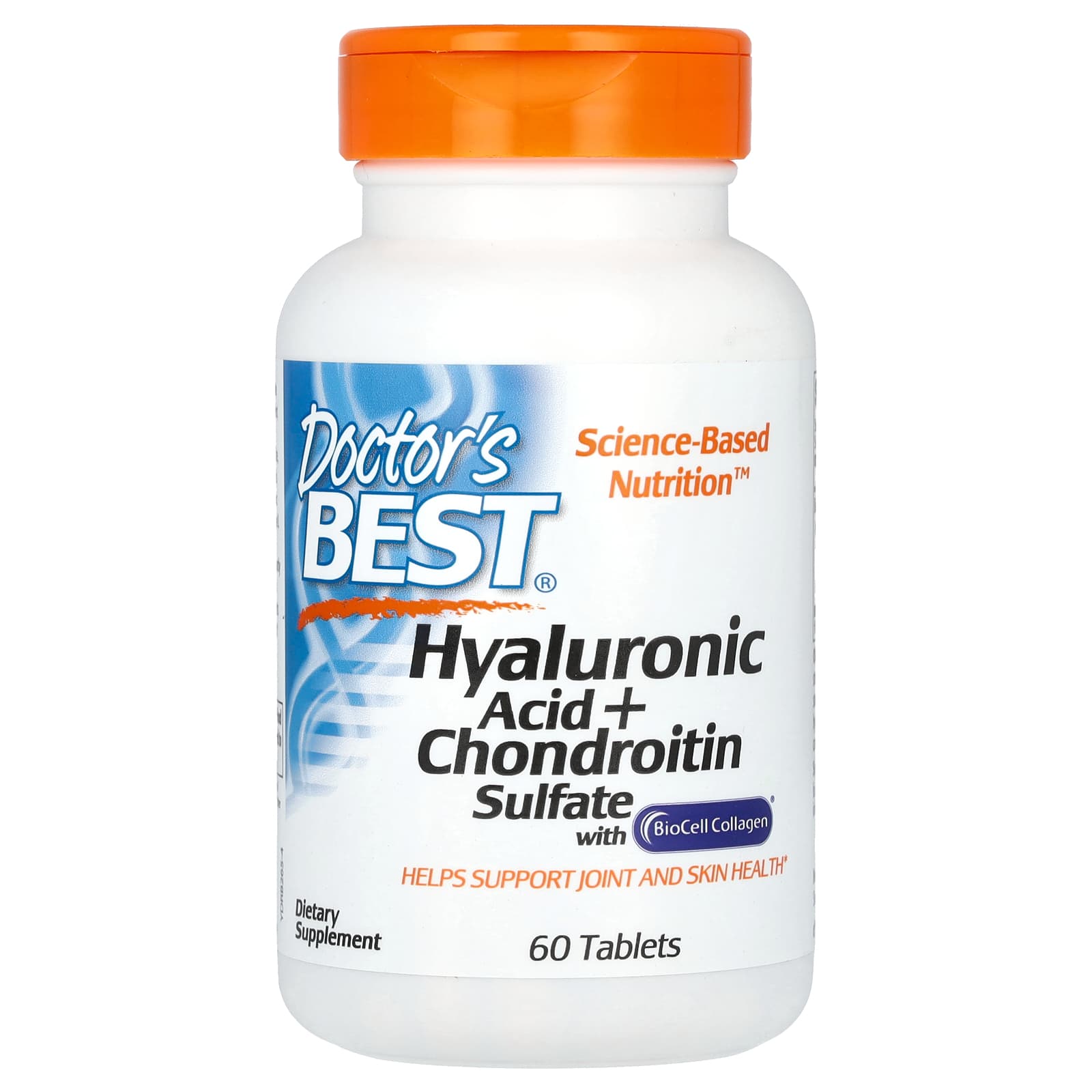 Doctor's Best - Hyaluronsyre + Chondroitinsulfat med Biocell Kollagen