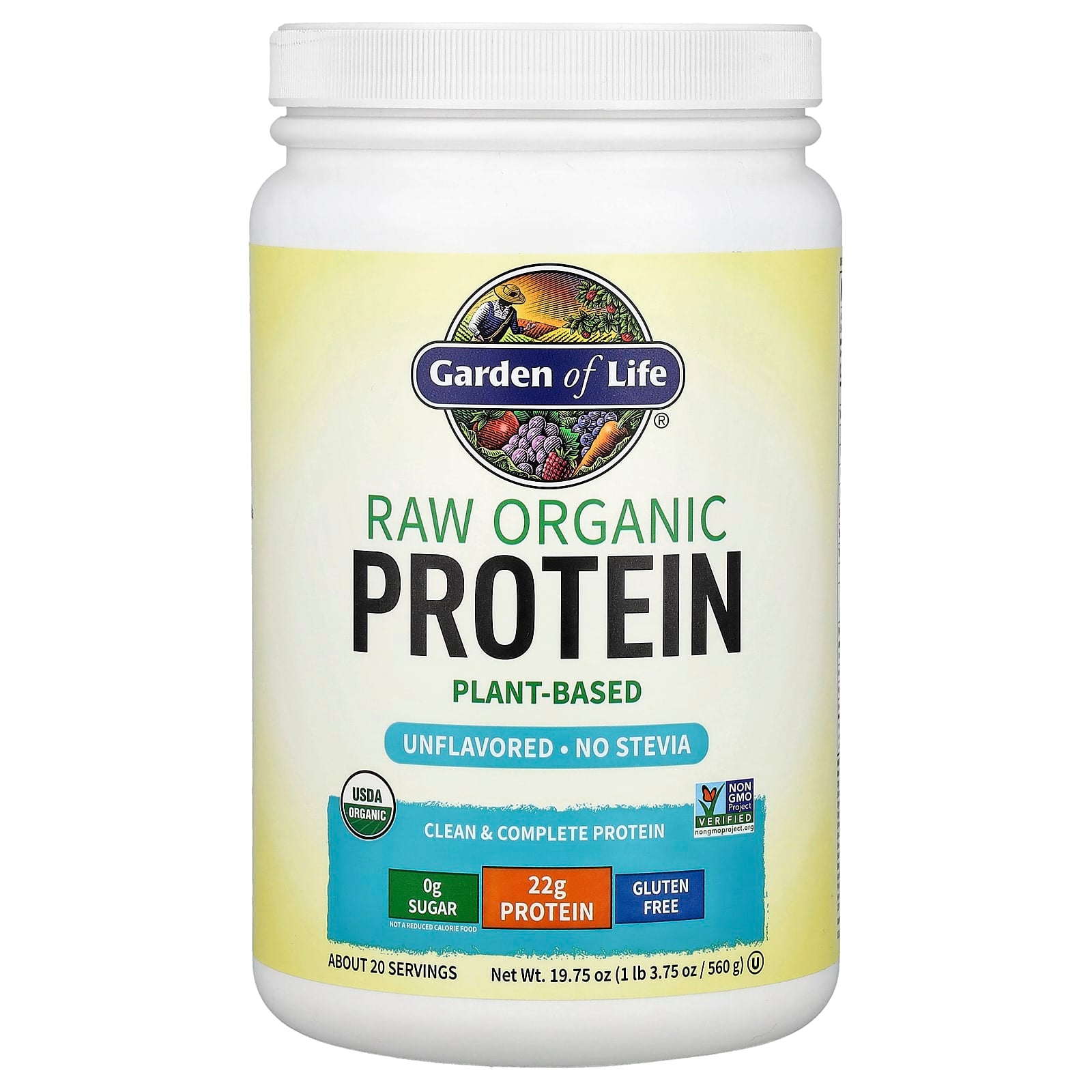 RAW Organic Protein ingredienslista