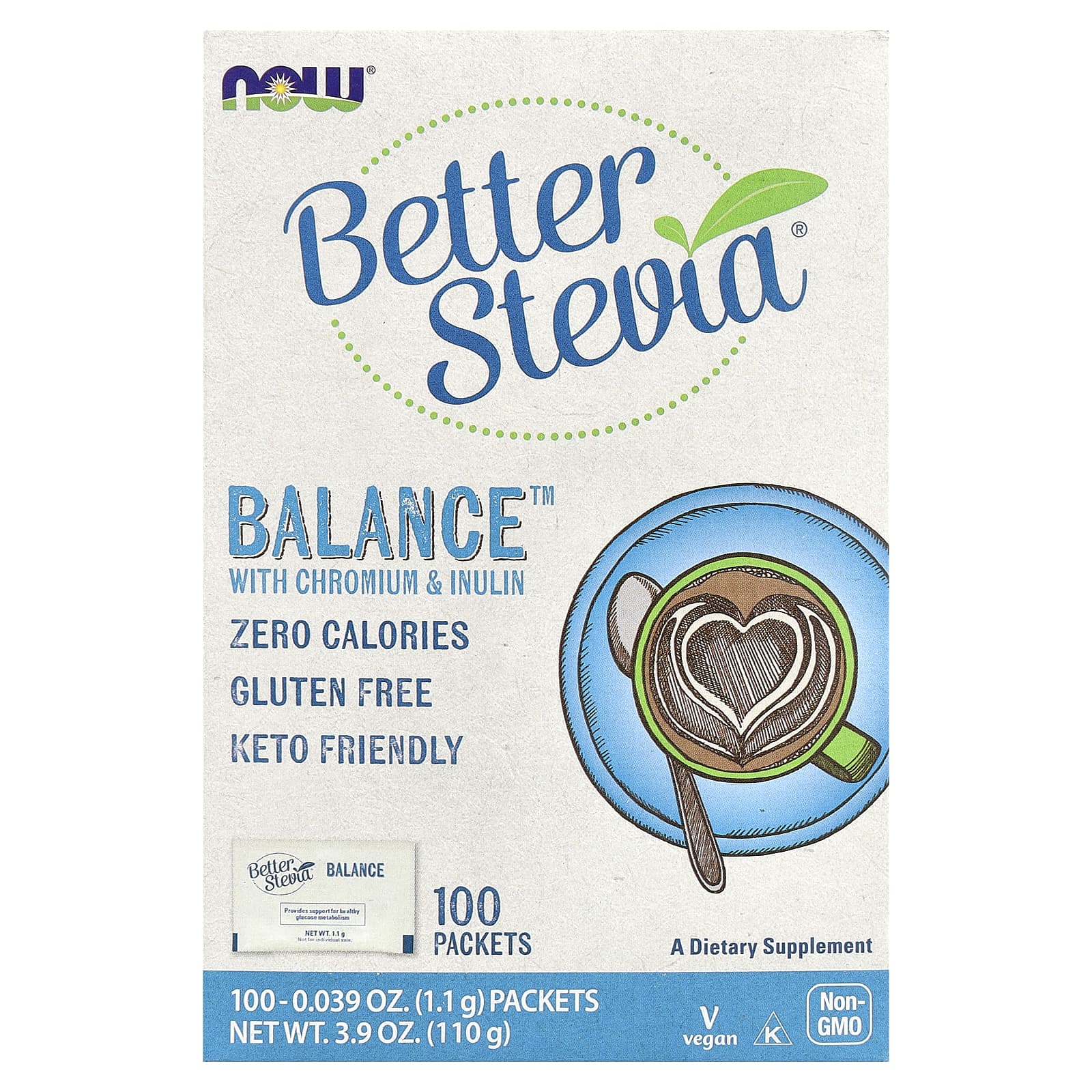 NOW Foods - Better Stevia - Luonnollinen makeutusaine