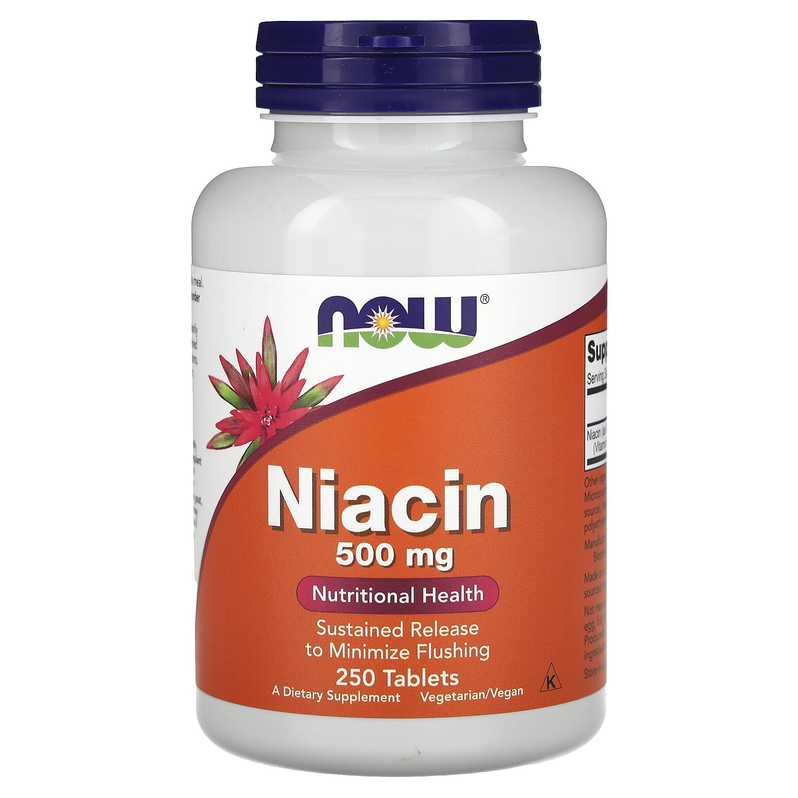 Niacin – Vitamin B-3 500 mg framsida