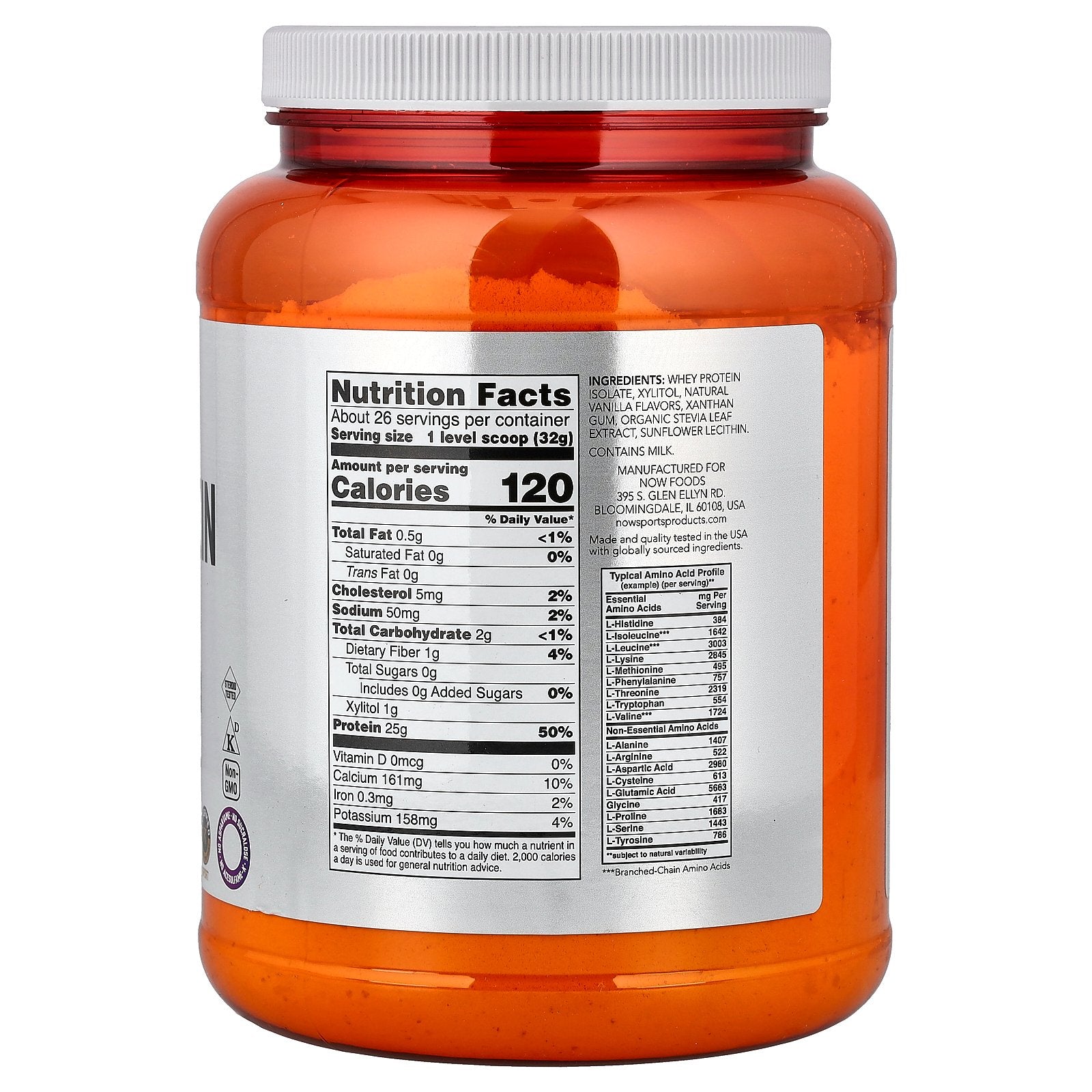 NOW Foods - Whey Protein Isolate