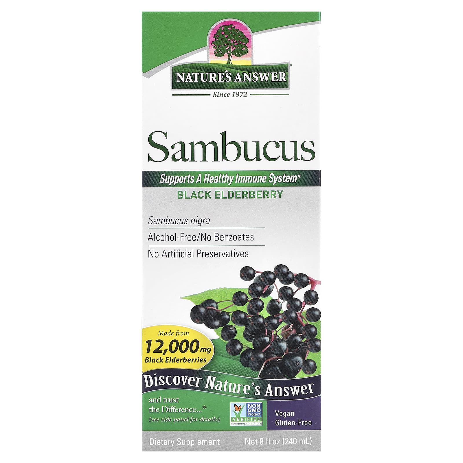 Nature's Answer - Sambucus Black Elderberry