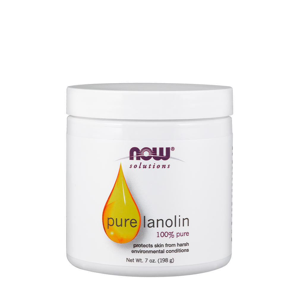 NOW Foods Pure Lanolin 198g framsida