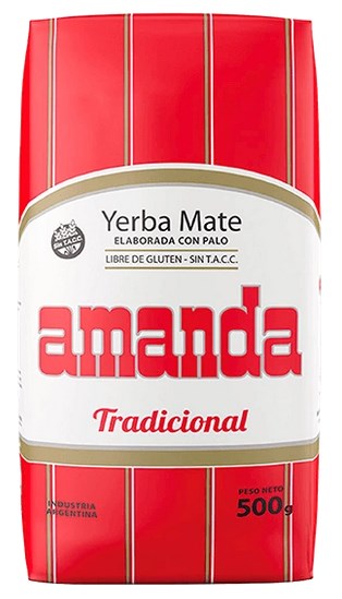 amanda Yerba Mate baksida näringsfakta