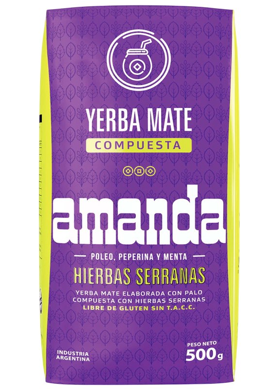 amanda Yerba Mate öppen förpackning