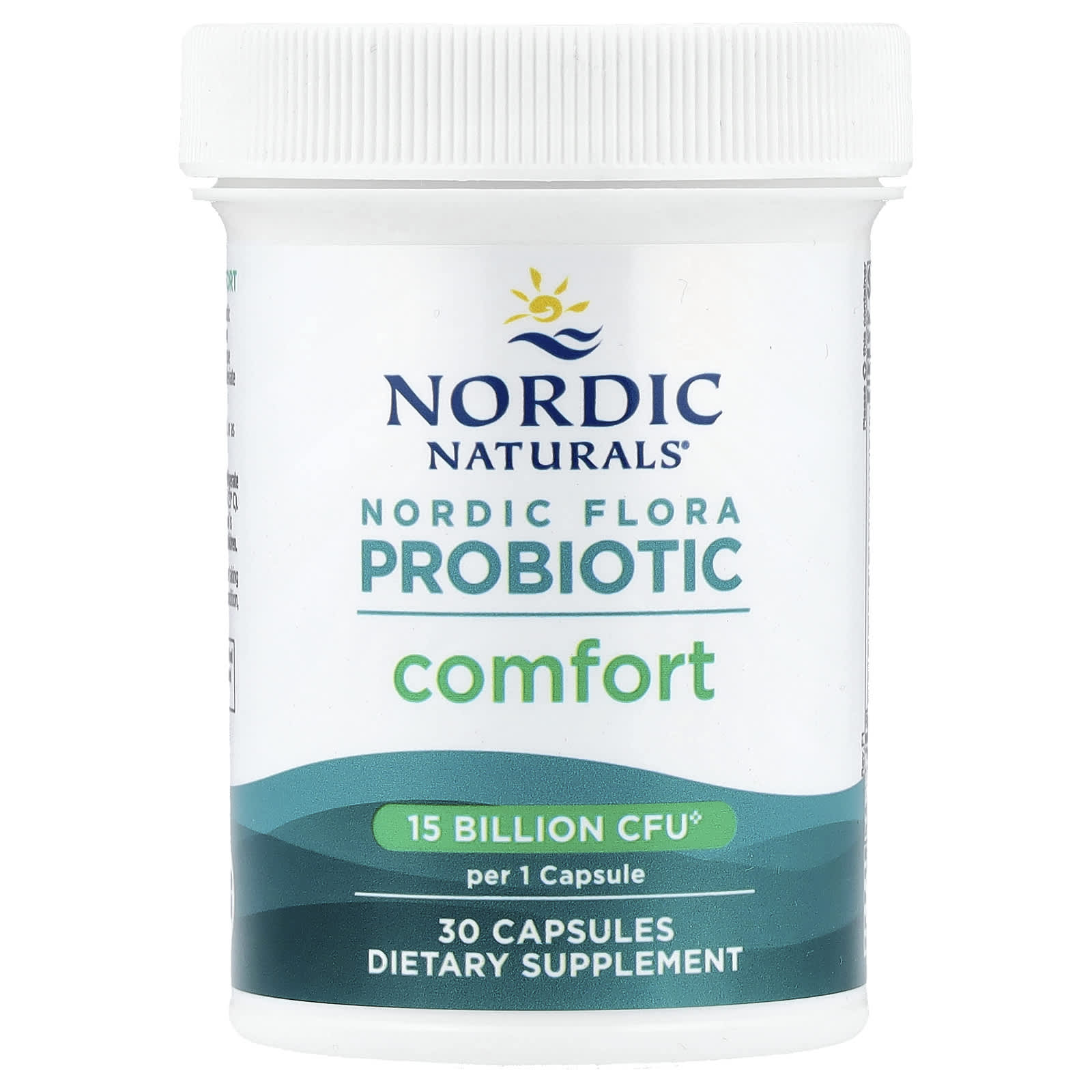 Nordic Naturals Nordicflora Probiotic Comfort ingredienser etikett