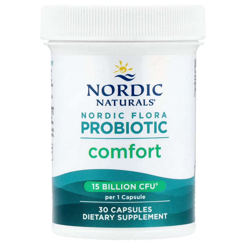 Nordic Naturals Nordicflora Probiotic Comfort ingredienser etikett