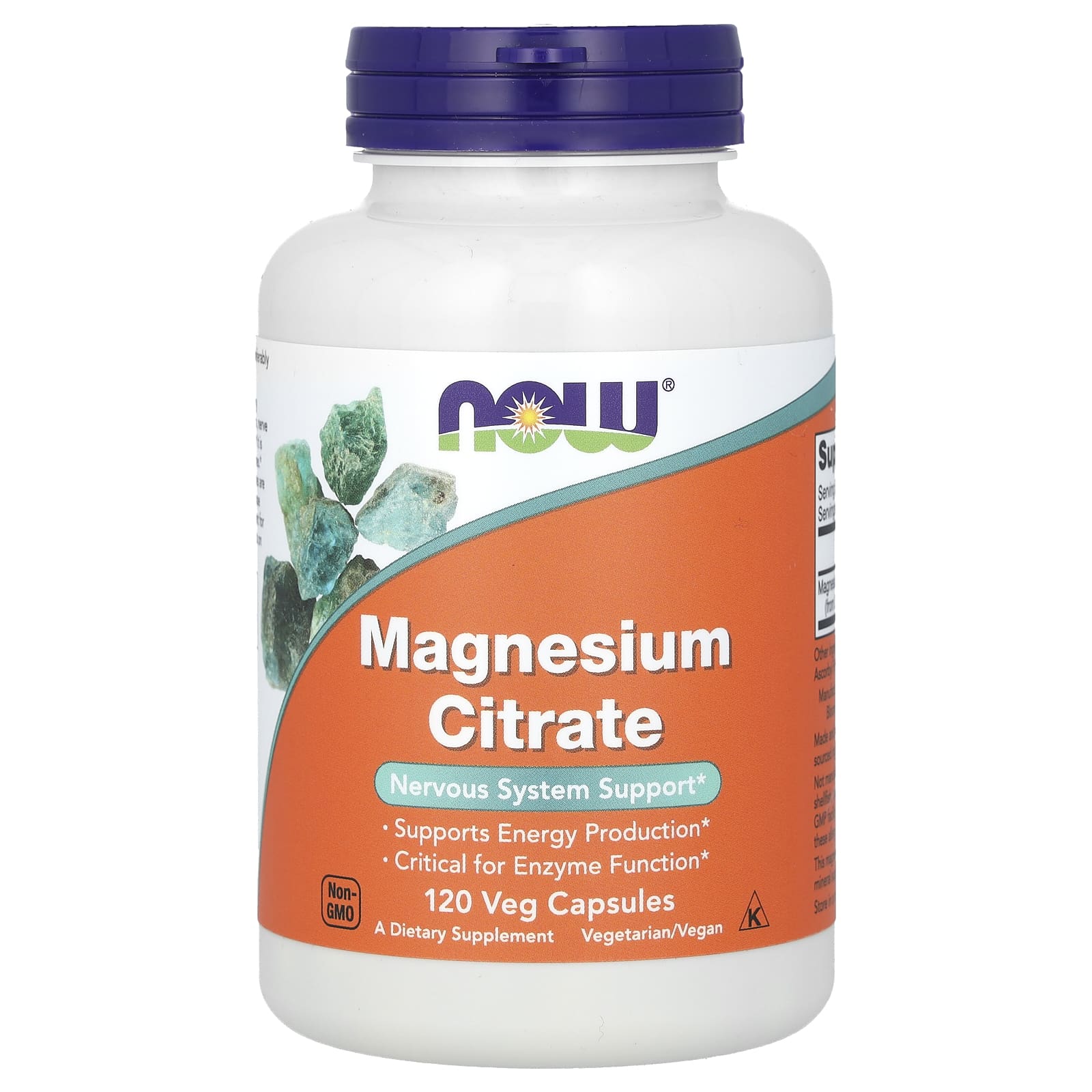 Now Foods - Magnesium Citrate